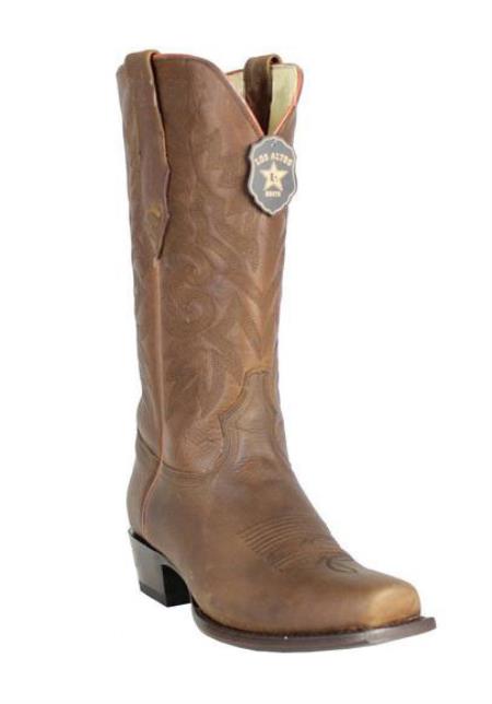 Men's 7 Toe Honey Los Altos Boots Genuine Premium Leather Lining Handmade Cowboy Dress Cowboy Boot Cheap Priced For Sale Online - 6.5 Standard / D / Medium