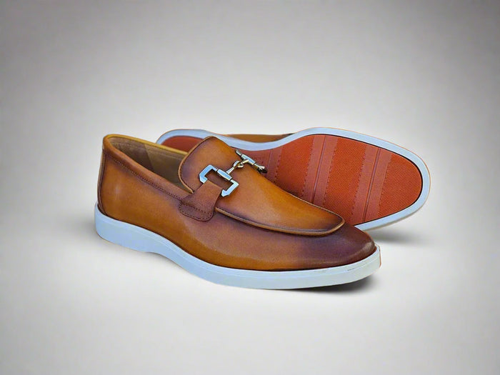 Carrucci Horsebit Loafer in Sporty Sole