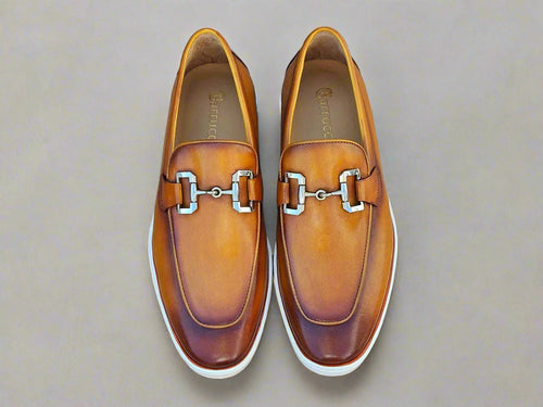 Carrucci Horsebit Loafer in Sporty Sole