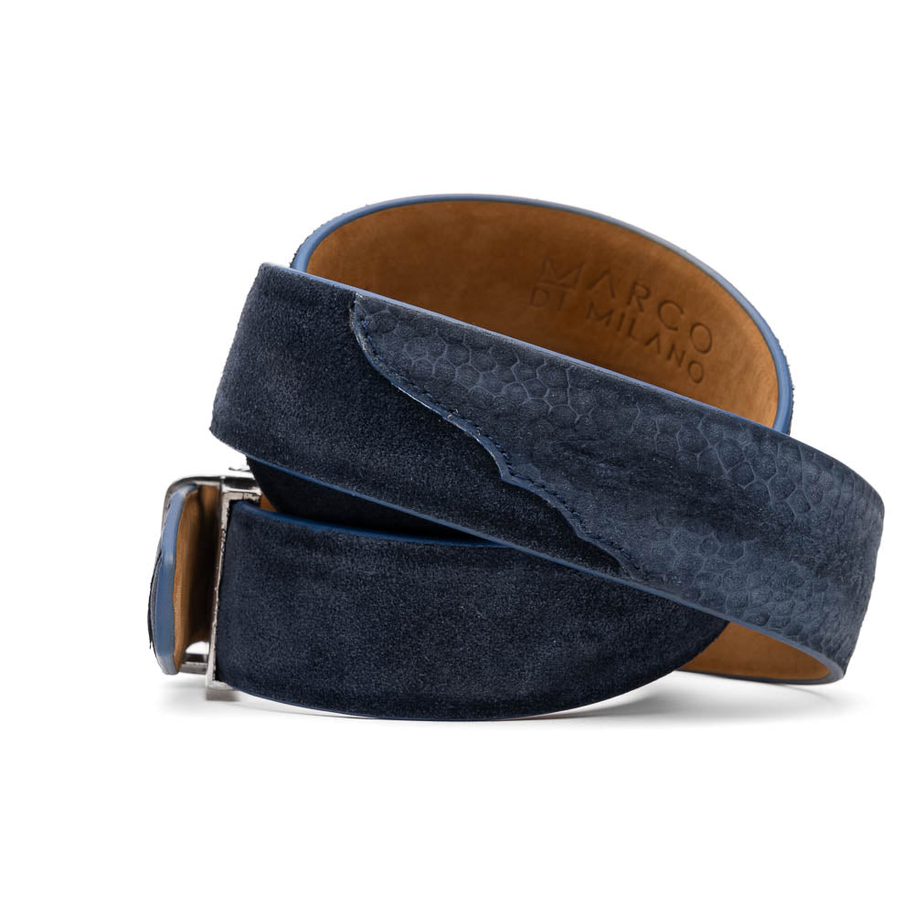 Marco Di Milano Hugo Belt Navy - 44