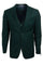 Cheap priced Suit - Men's Two Button Vested Stacy Adams Basic Hunter Green Suit