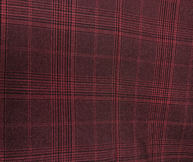 Renaissance Collection - Regular Fit 3 Piece Suit Burgundy - Burgundy