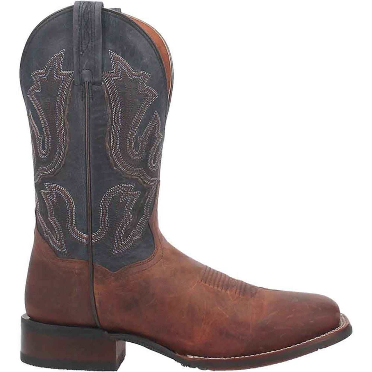 Dan Post Cowboy Certified Winslow Brown Square Toe Leather Boot - 8D
