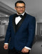 Mens Indigo 1 Button Tailored Fit Tuxedos