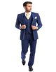Missionary Mormon Quality Suit -  Hybrid Business Style in Color Blue