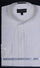 Banded Collarless Ivory Men's Dress Shirt