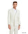 Ivory Double Breasted Linen Suit - Cream Color Summer Suit