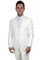 Cheap priced Suit - Men's Two Button Vested Stacy Adams Basic Ivory Suit
