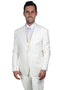Cheap priced Suit - Men's Two Button Vested Stacy Adams Basic Ivory Suit