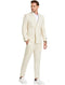 Ivory Double-Breasted Suit - Classic Summer Luxury