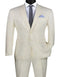 Mens Ivory Paisley Designer Slim Fit Prom Suit