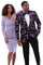 Mens Purple Floral Embossed Velvet Tuxedo Jacket Wedding and Prom Wear