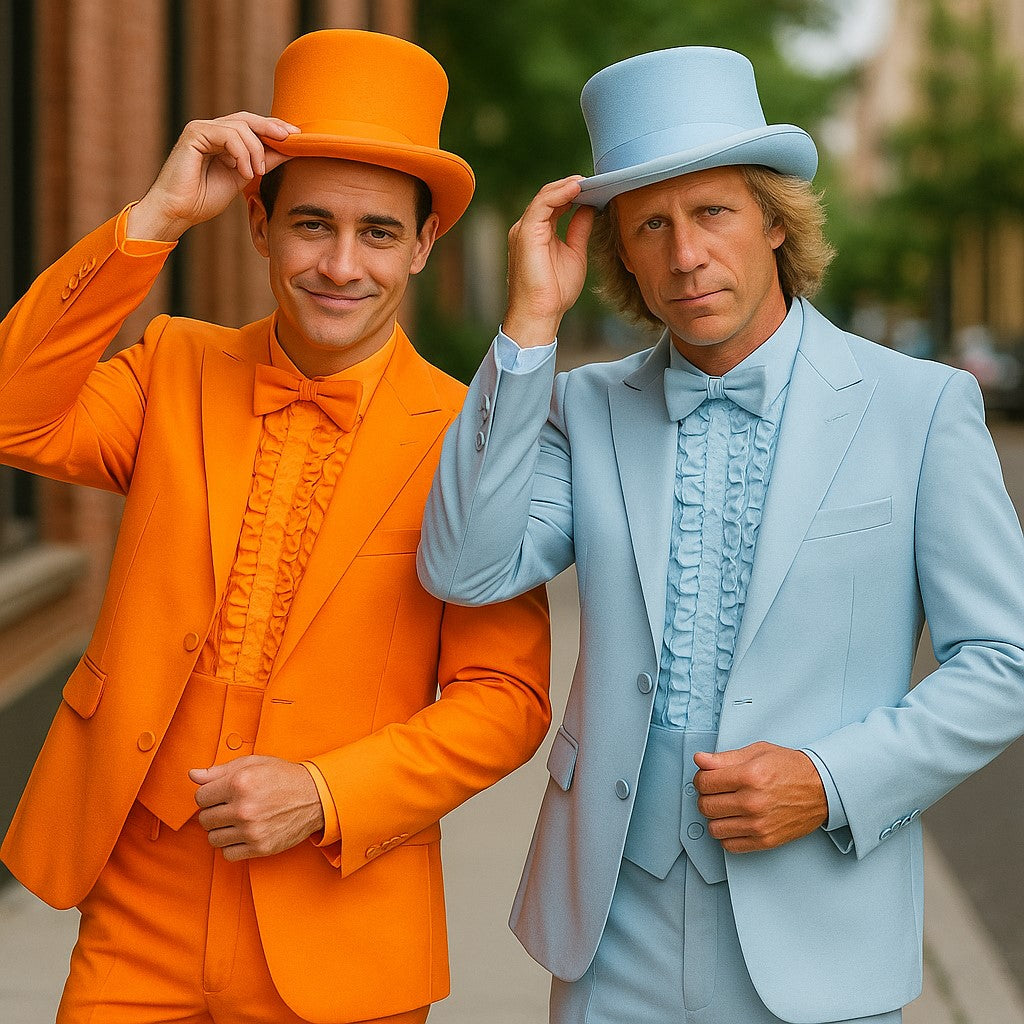 JA59725 Mens Tuxedo With Pants - Prom 2026 Suit - 34 Short or Extra Small