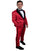 Men's Stacy Adams Paisely Prom 2025 & Wedding Tuxedo In Red & Black
