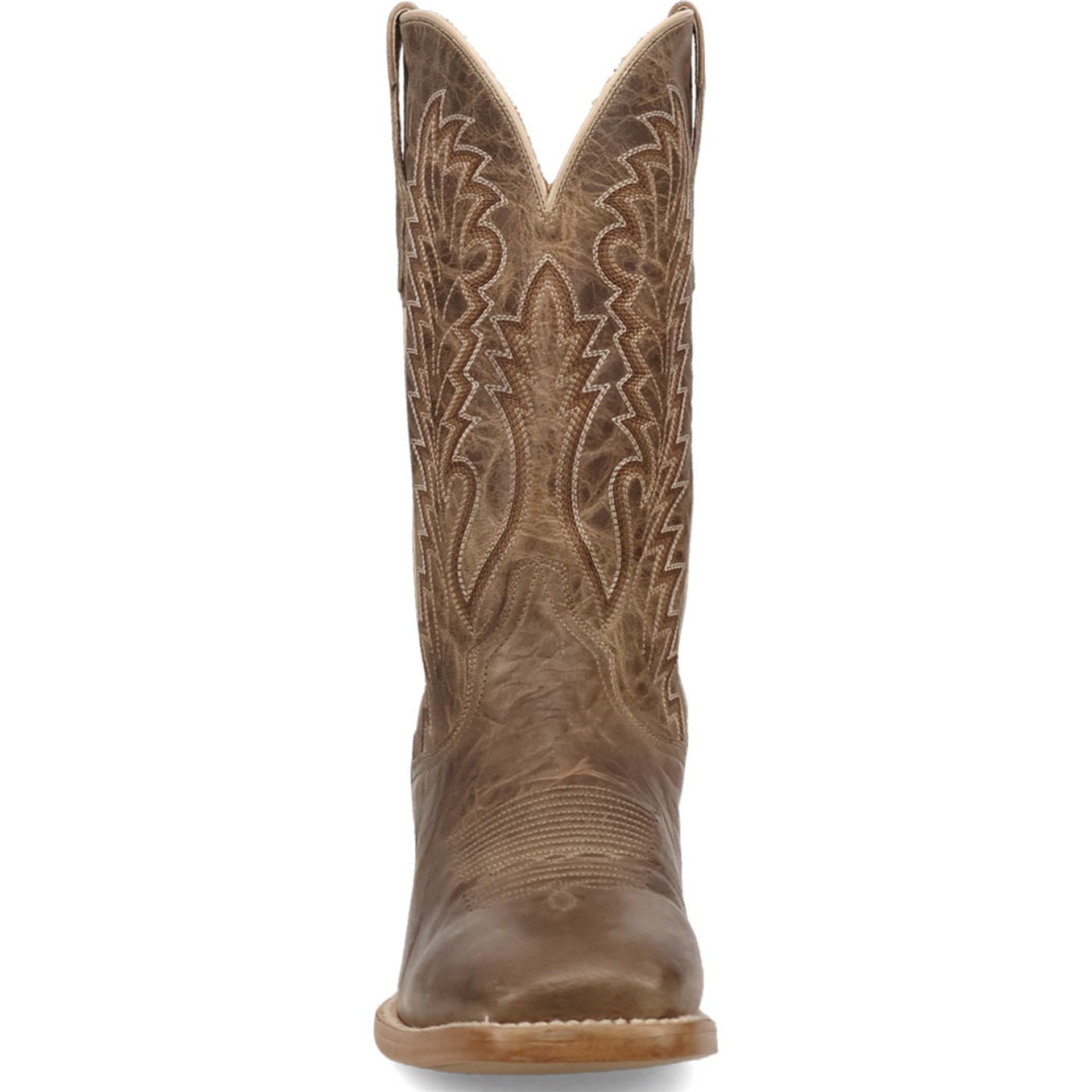 Dan Post Menâ€™s Jerry Tan 13 ROM Toe Cowboy Boots - 7.5D