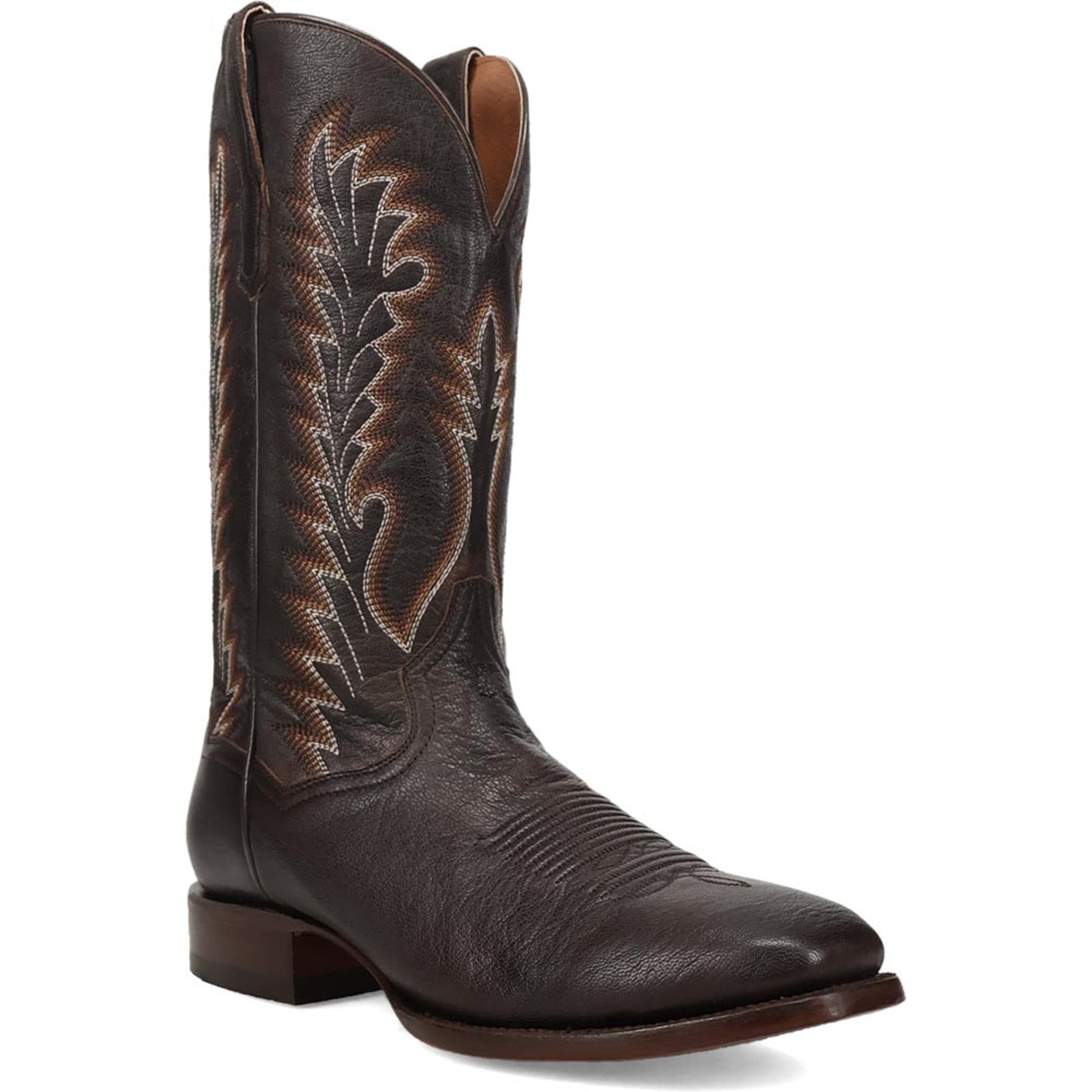 Dan Post Men’s Jerry Brown 13 ROM Toe Leather Boot - 7D