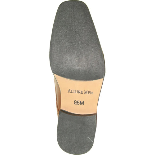 "Brown Men's Formal Ankle Boot for Prom 2026 & Wedding Events"