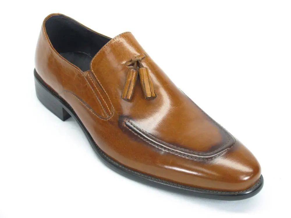 Carrucci KS099-714 Leather Tassel Loafer - 7.5