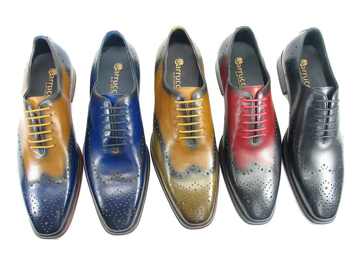 Carrucci KS261-01 Carrucci Patina Calfskin Oxford