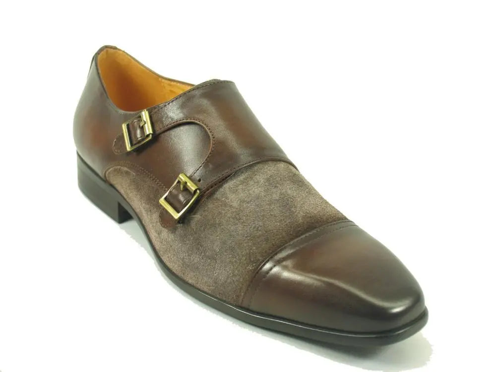 Carrucci Cap Toe Double Monk - 7.5
