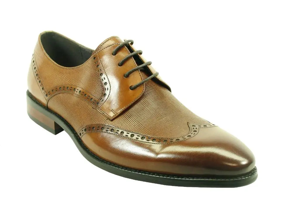 Carrucci KS886-734 Carrucci Wingtip Oxford - 8.5
