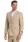 Cheap priced Suit  - Men's Slim Fit Double Breasted Summer Khaki  Suit