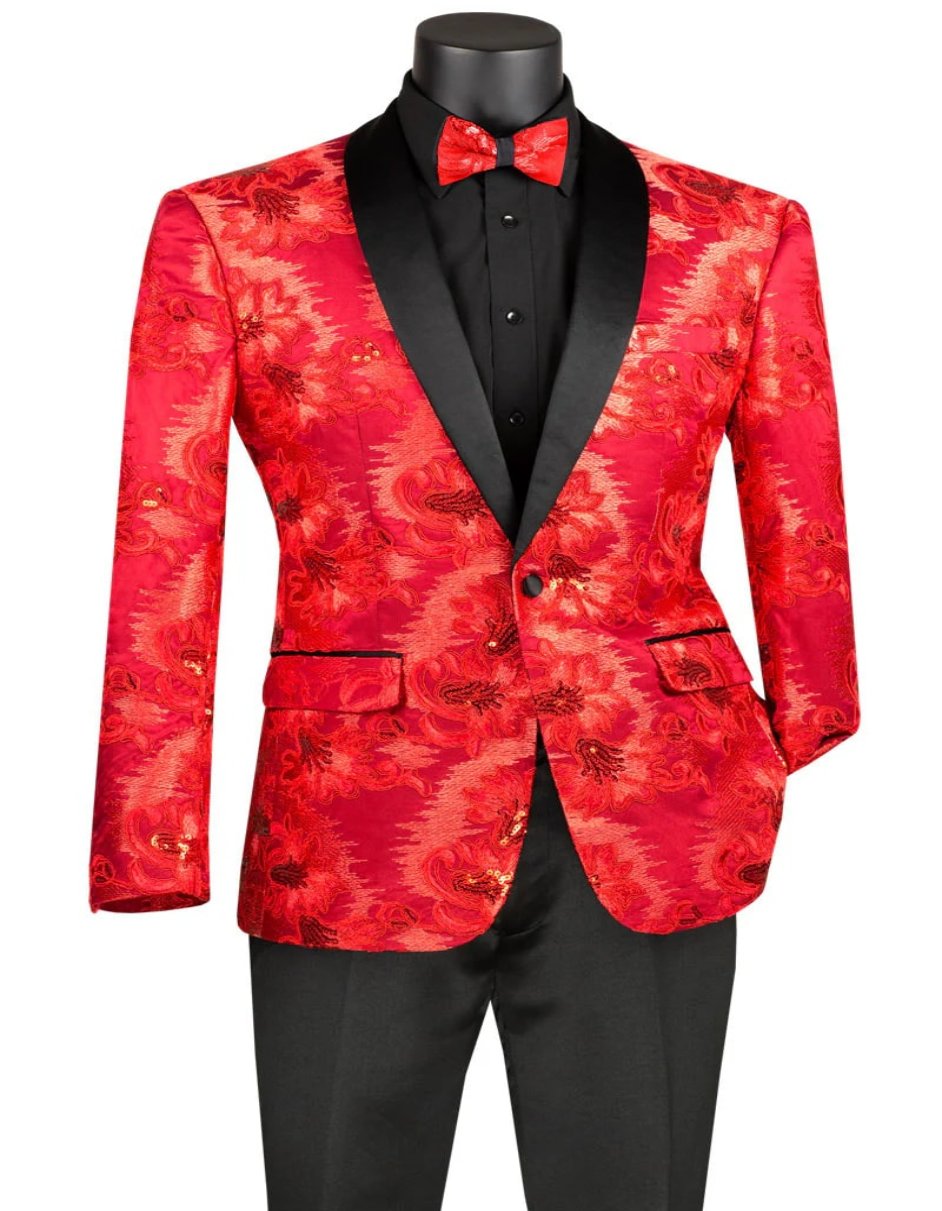 Komodo Red Tuxedo Jacket Separates