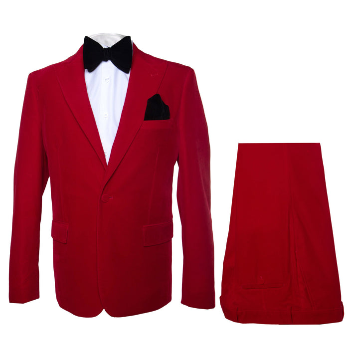Rossi Man LEO RM1577 â€“ Red Slim Fit 3-Piece Suit for Men | Contemporary Elegance for Formal Occasions