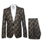Rossi Man LEO RM1901 – Gold & Black Designer Tuxedo for Men | Slim Fit