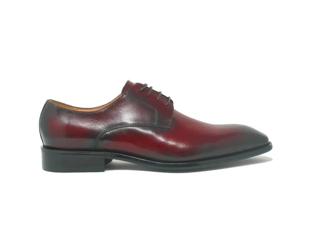 Lace-up Leather Derby - 11.5