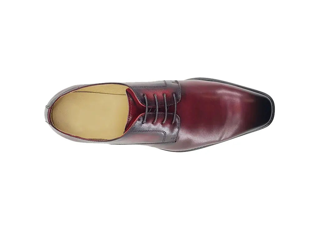 Lace-up Leather Derby - 11.5