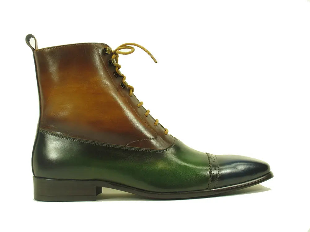 Carrucci Lace-up Zip Boots - 7
