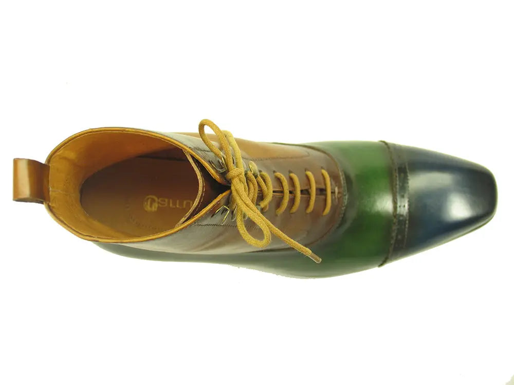 Carrucci Lace-up Zip Boots - 7