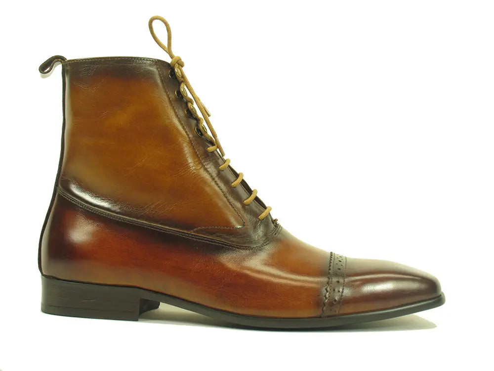 Carrucci Lace-up Zip Boots - 7