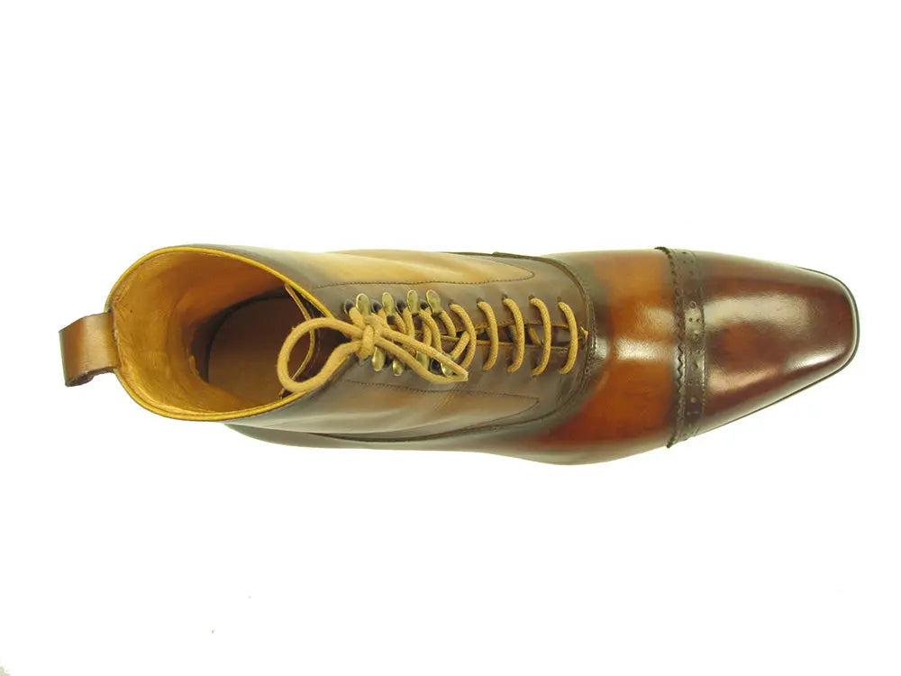 Carrucci Lace-up Zip Boots - 7
