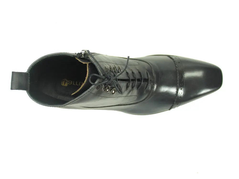 Carrucci Lace-up Zip Boots - 7