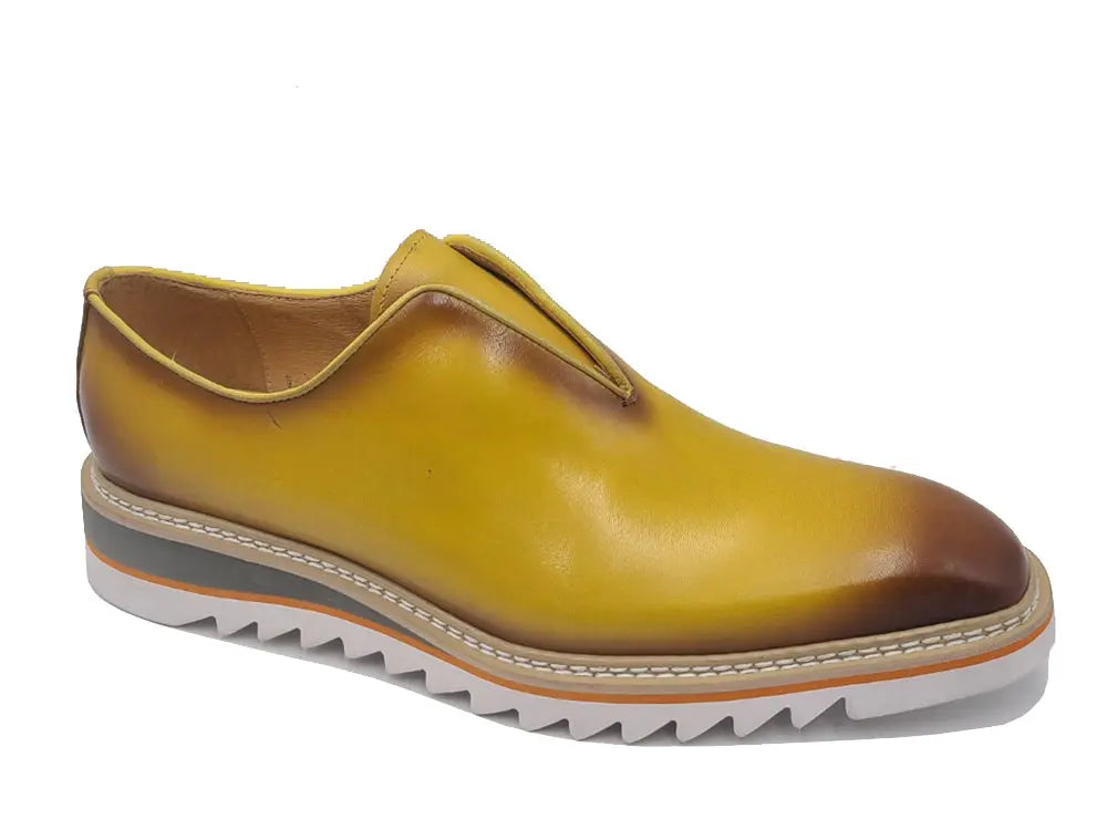 Laceless Loafer with Contrast color lightweight sole-New Designer Collection - 7.5