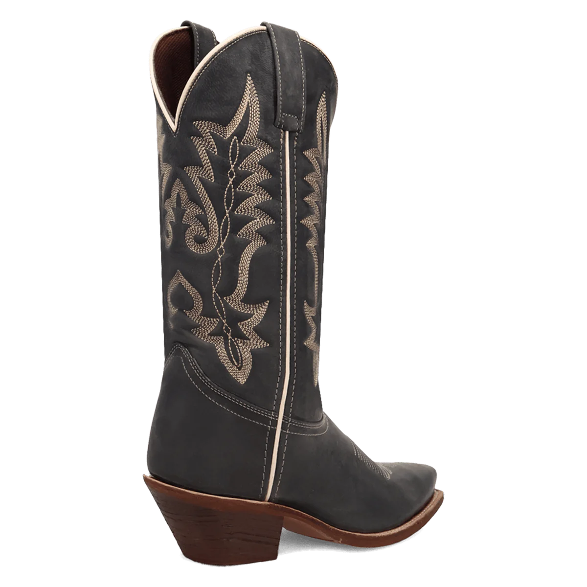 Laredo Carly Navy Leather Women Boots - 6M