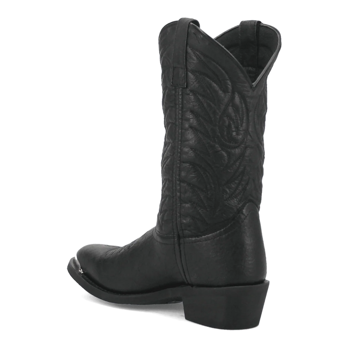 Laredo East Bound Black Pig Skin Leather Boots - 8D