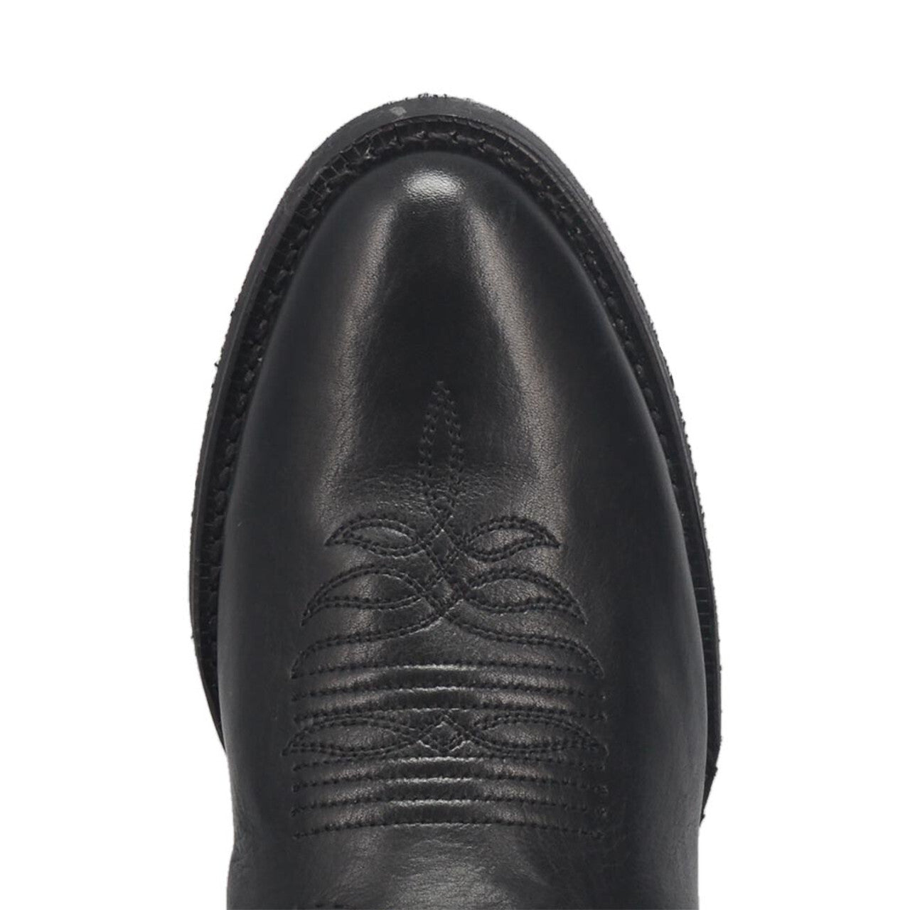 Laredo Maddie Black Round Toe Leather Women Boots - 6