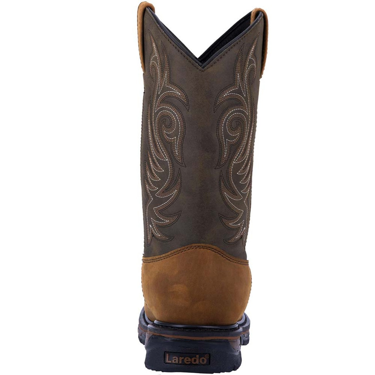 Laredo Sullivan Tan Waterproof Distressed Men's Leather Western Boots - 9D