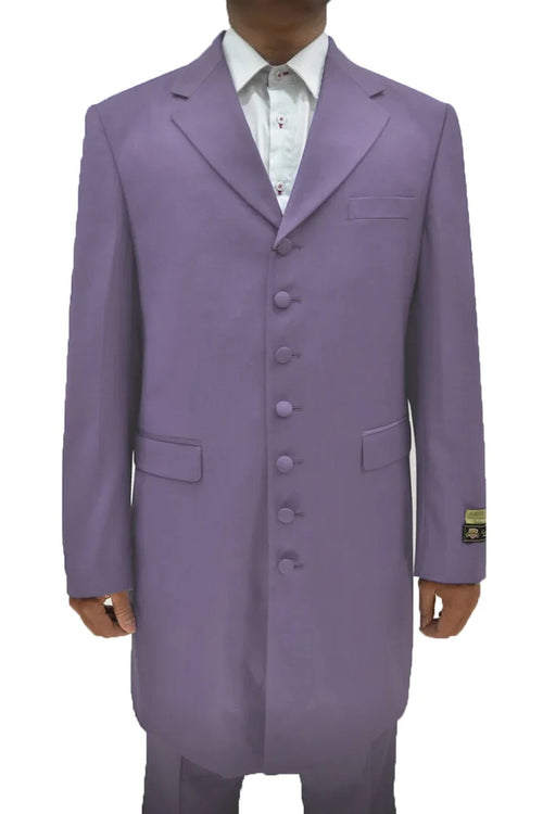 Best Mens Classic Vested Zoot Suit in Lavender - For Men  Fashion Perfect For Wedding or Prom 2026 or Business  or Church Lavender Prom 2026 Suits