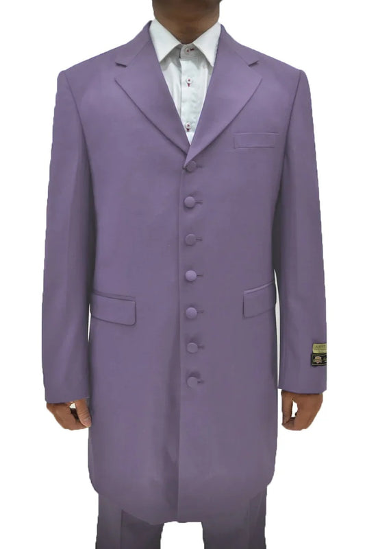 Best Mens Classic Vested Zoot Suit in Lavender - For Men  Fashion Perfect For Wedding or Prom or Business  or Church Lavender Prom Suits