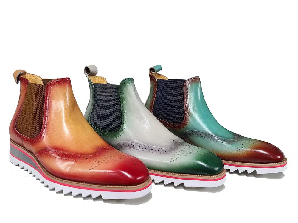 Carrucci Leather Chelsea Boot With Lightweight Sole - 8
