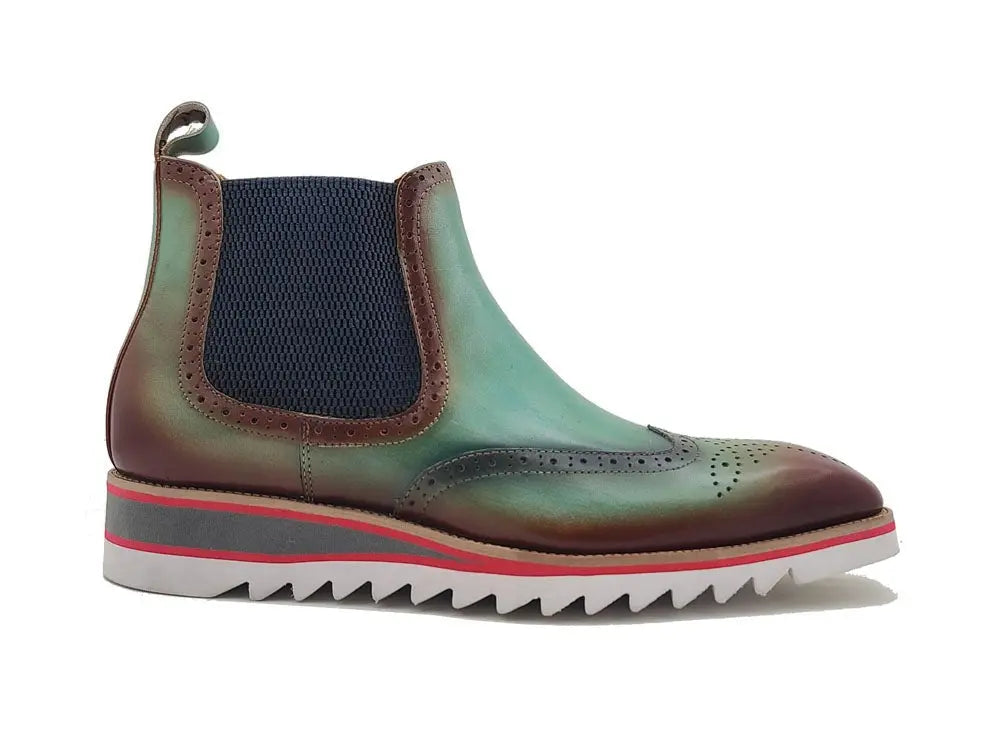 Carrucci Leather Chelsea Boot With Lightweight Sole - 8