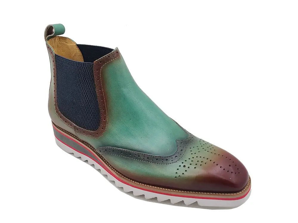 Carrucci Leather Chelsea Boot With Lightweight Sole - 8