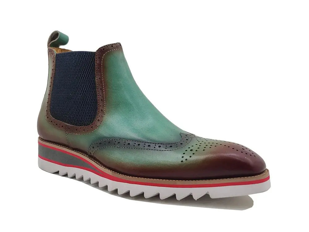 Carrucci Leather Chelsea Boot With Lightweight Sole - 8