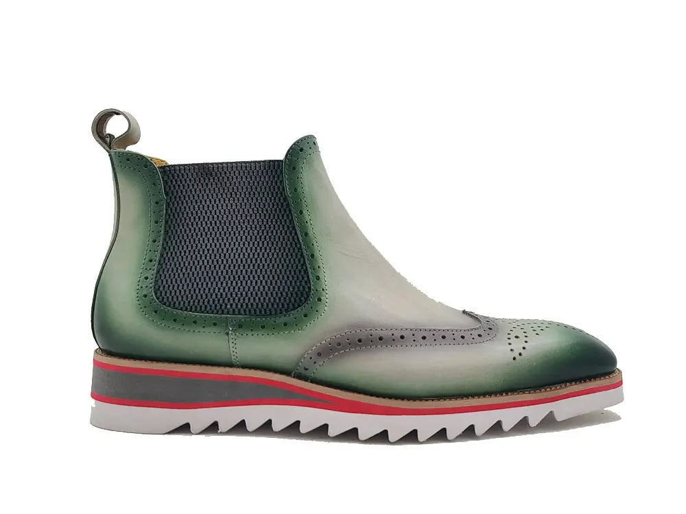 Carrucci Leather Chelsea Boot With Lightweight Sole - 8