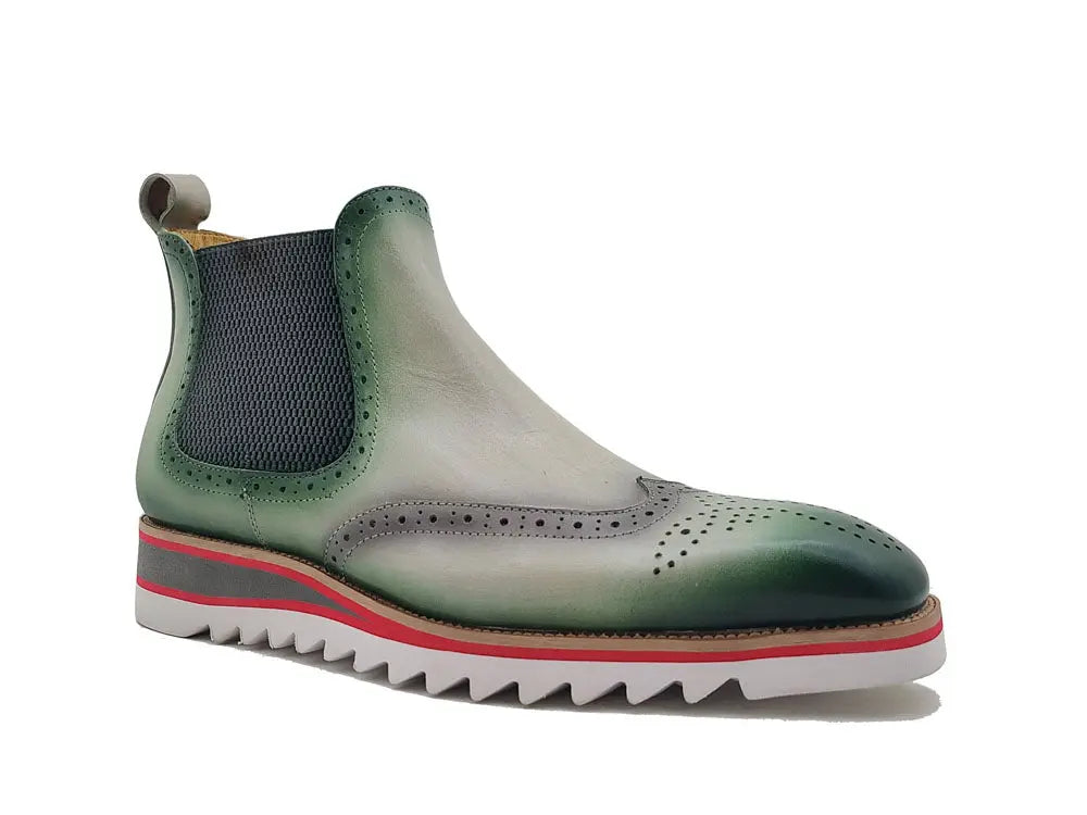 Carrucci Leather Chelsea Boot With Lightweight Sole - 8