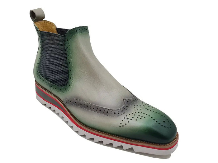 Carrucci Leather Chelsea Boot With Lightweight Sole
